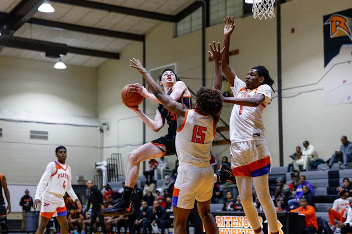 Douglass Oklahoma East St. Louis Illinois boys basketball December 16 2023 Nate Latsch 24973